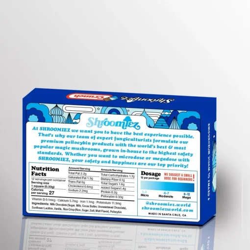 shroomiez chocolate bar