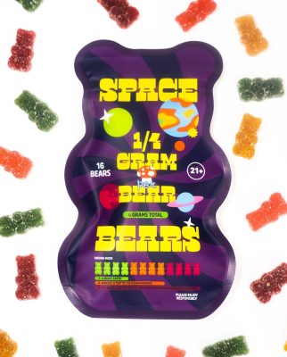 Space Bear Mushroom Gummies 4g